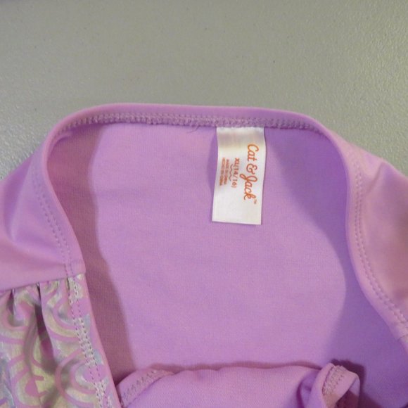 Purple 2 Pcs Cat & Jack Bikini Swimsuit Size XL - Picture 4 of 11